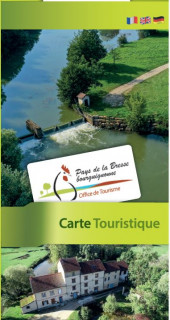 Carte Touristique du Pays de la Bresse Bourguignonne