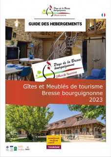 Gîtes et Meublés de tourisme en Bresse bourguignonne 2022