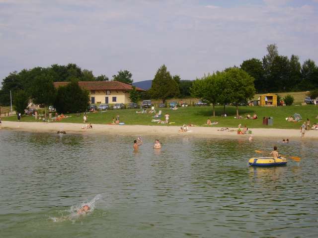 Bathing and kayaking