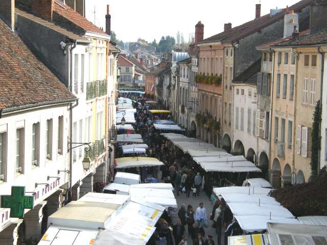 Markt von Louhans