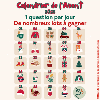 Jeu Calendrier de l'Avent 2025