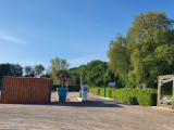 Aire de camping-car entrée