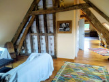 Gîte Grenier sur 2 1/2 étages pour jusqu^à 7+ personnes, séjour