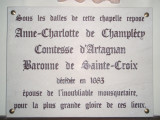 Anne-Charlotte de Chanlecy, épouse d'Artagnan