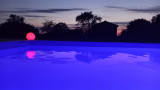 Piscine dans la douceur d'une nuit d'été - 1