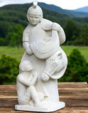 Statue de saint Martin à Bourguignon-lès-Morey (70)