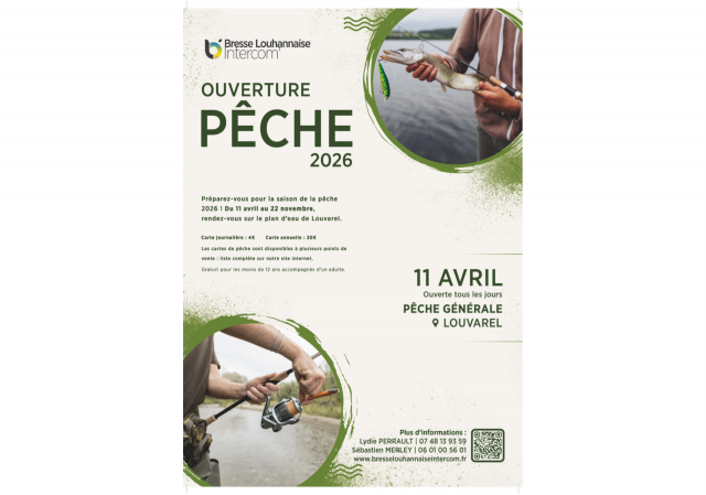 Ouverture Pêche 2026