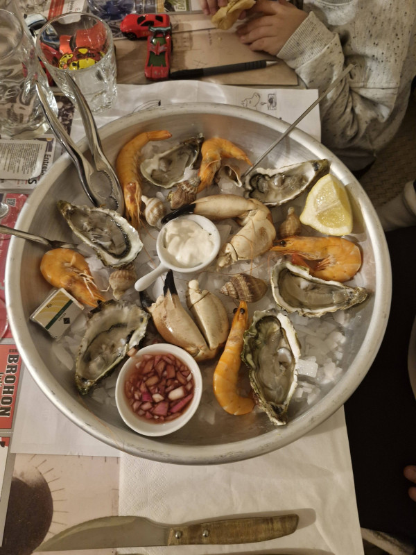 Plateau fruits de mer