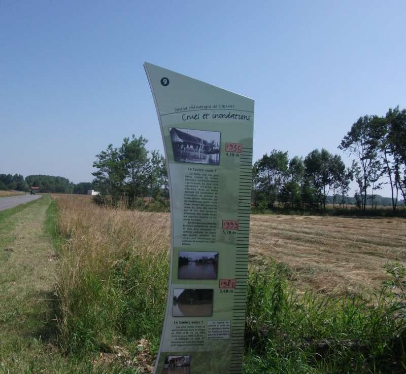 Totem Inondations - Sornay