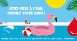 Don du sang été Jetez vous à l'eau