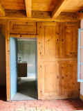 Vue sur accès salle de douche