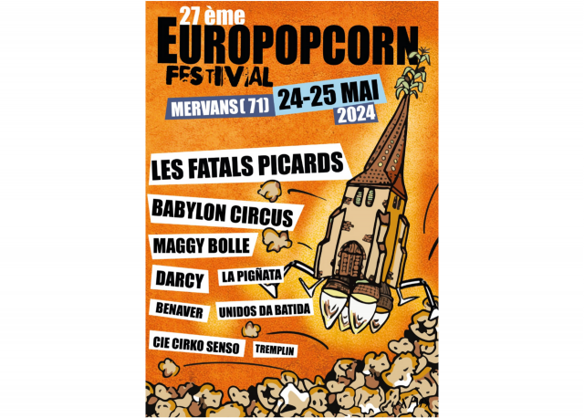 Affiche de l'Europopcorn Festival