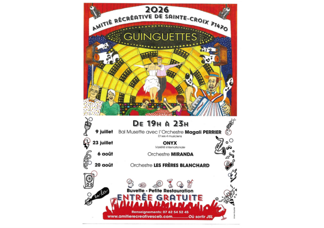 Guinguettes Sainte Croix