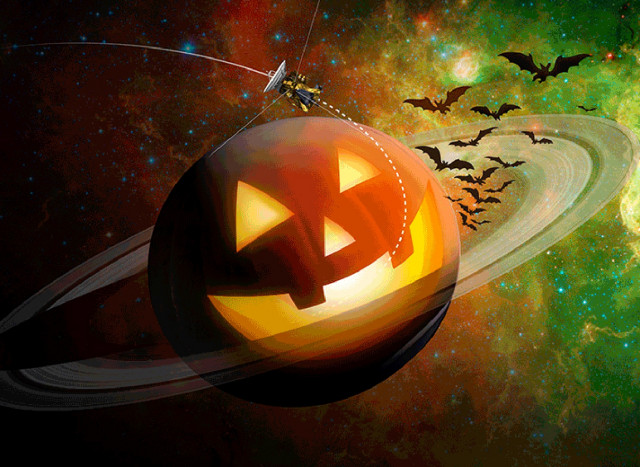 Halloween dans l'espace