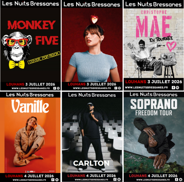 Nuits Bressanes Juillet 2026