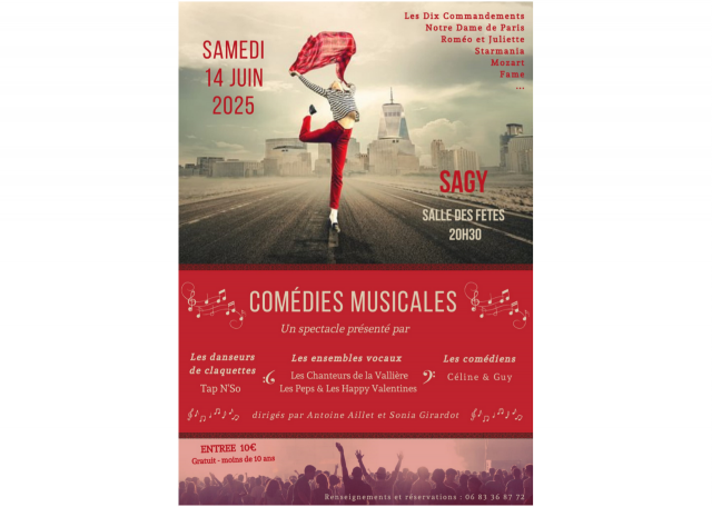 Concert comédies musicales