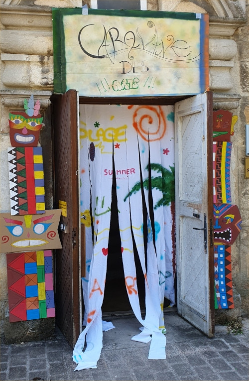Caravane des arts - entrée