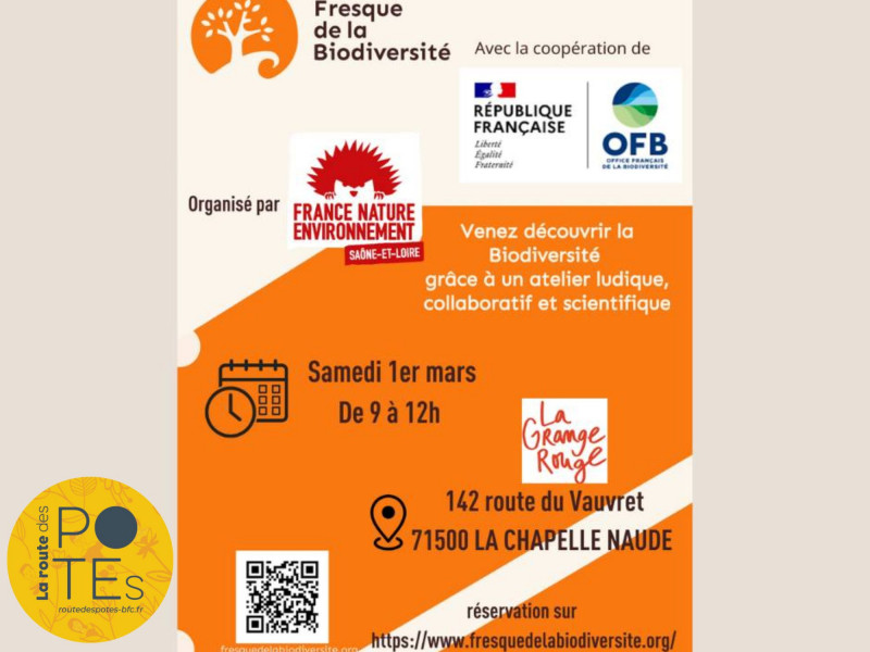 fresque de la biodiversité