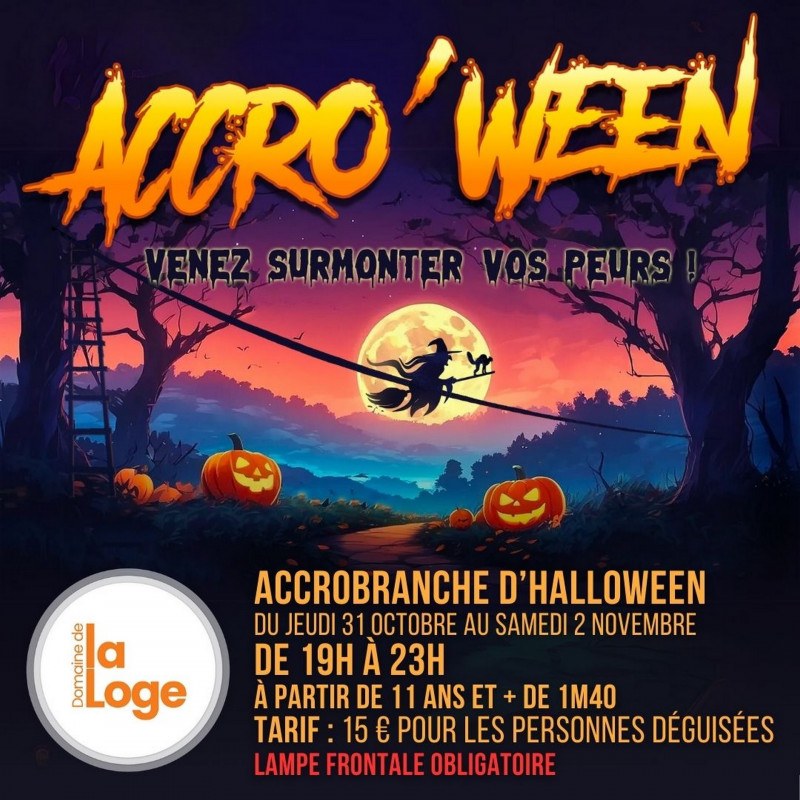 Accro'Ween - Accrobranche d'Halloween