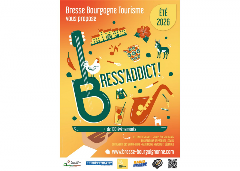 Affiche Bress Addict 2026 - © OTBB Affiche Bress Addict 2026