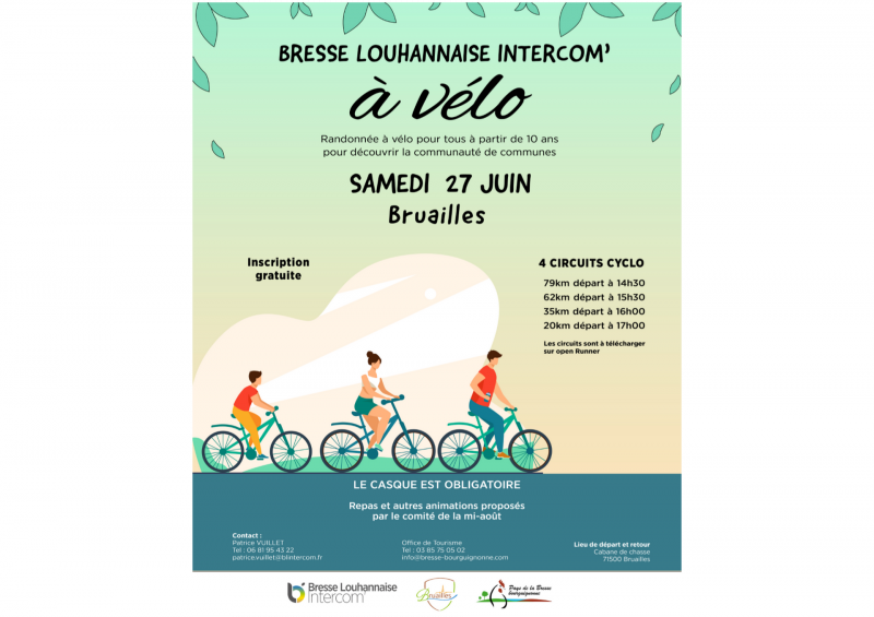 Affiche BLi à vélo 2026 Bruailles