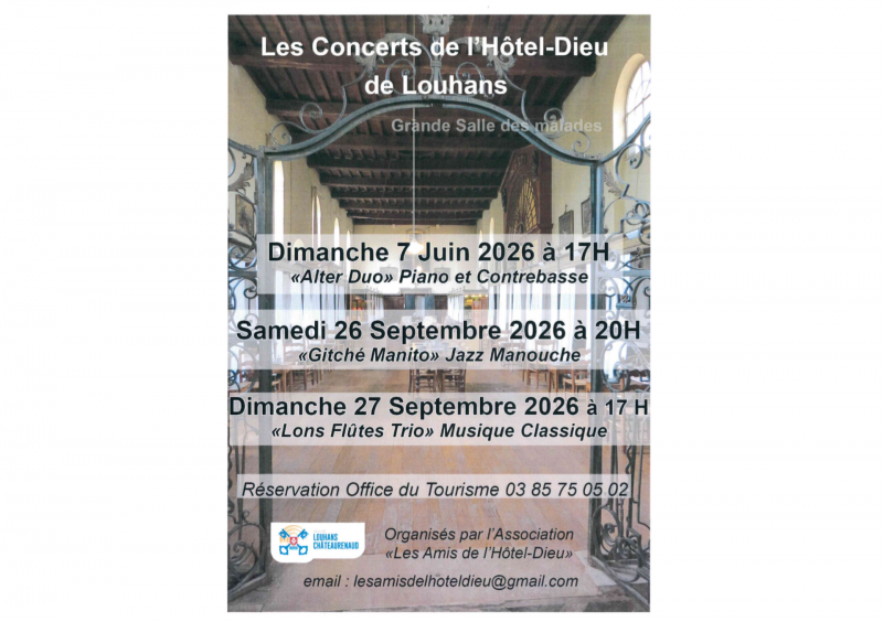 Les musicales de l'Hôtel-Dieu - © Les Amis de l'Hôtel-Dieu Les musicales de l'Hôtel-Dieu