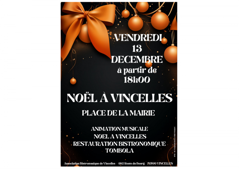 Noël à Vincelles 2024
