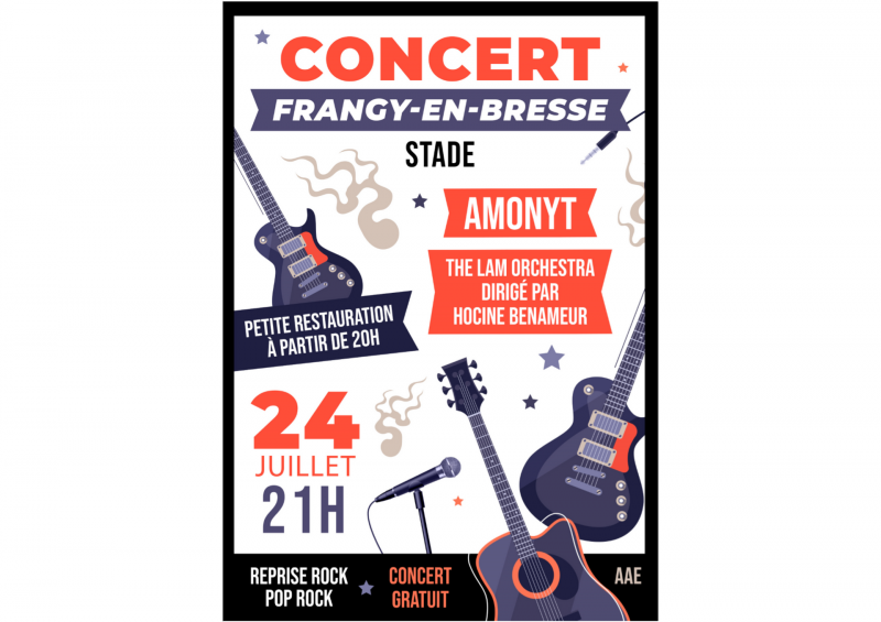Concert sur le stade - © AAE Eva Kern Concert sur le stade