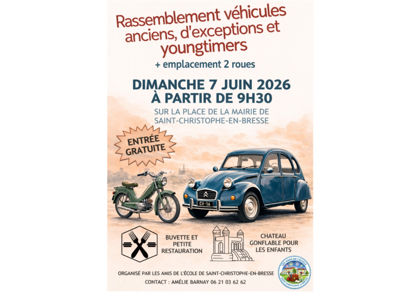 Rassemblement véhicules