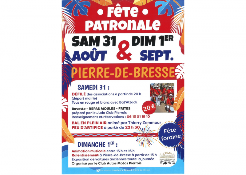 Fete patronale 2024