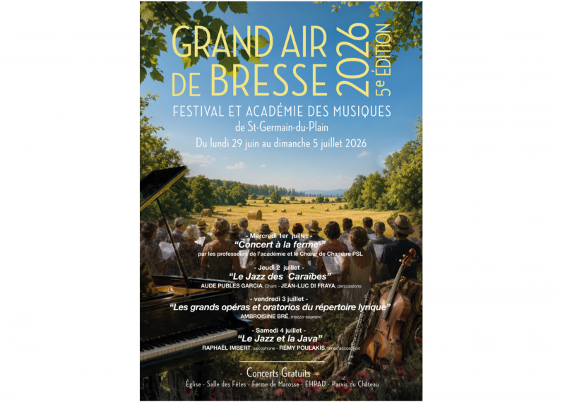 Grand air de Bresse - Festival 2026