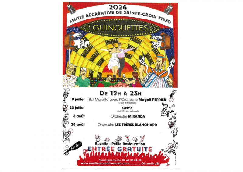 Guinguettes Sainte Croix