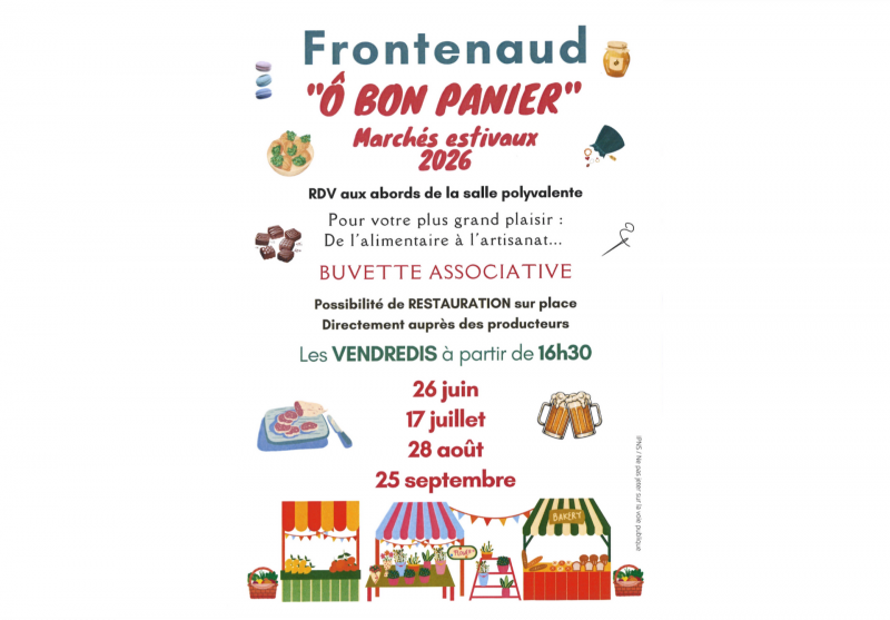 MARCHES ESTIVAUX 2026 - © mairie MARCHES ESTIVAUX 2026