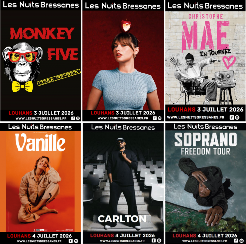 Nuits Bressanes Juillet 2026