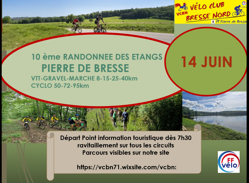 10 ème RANDONNEE DES ETANGS - © CHASSOT Jean Pierre 10 ème RANDONNEE DES ETANGS