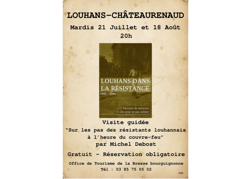 Affiche Parcours Résistance Juillet août 2026