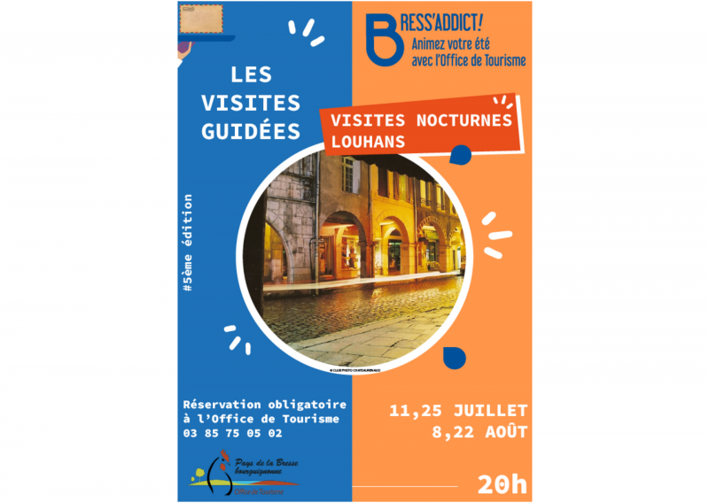Visite Guidée Nocturne Louhans