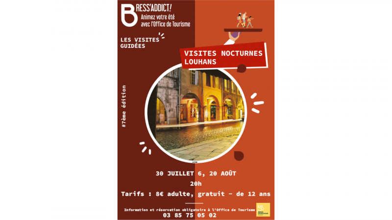 Visite nocturne Louhans