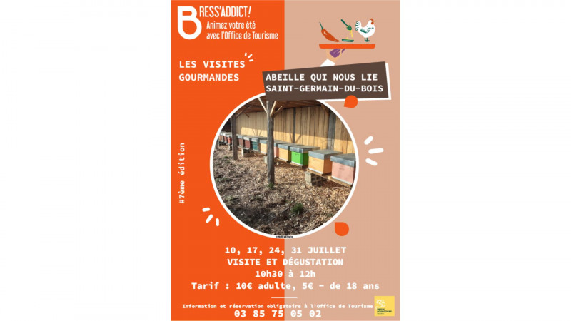 Visites gourmandes - Abeille qui nous lie - © OTBB/Abeille qui nous lie Visites gourmandes - Abeille qui nous lie