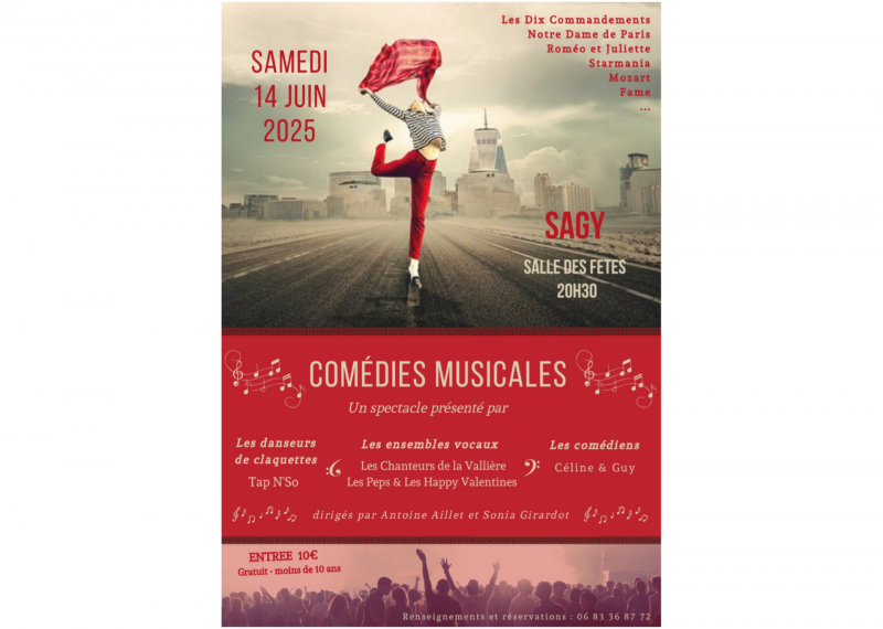 Concert comédies musicales