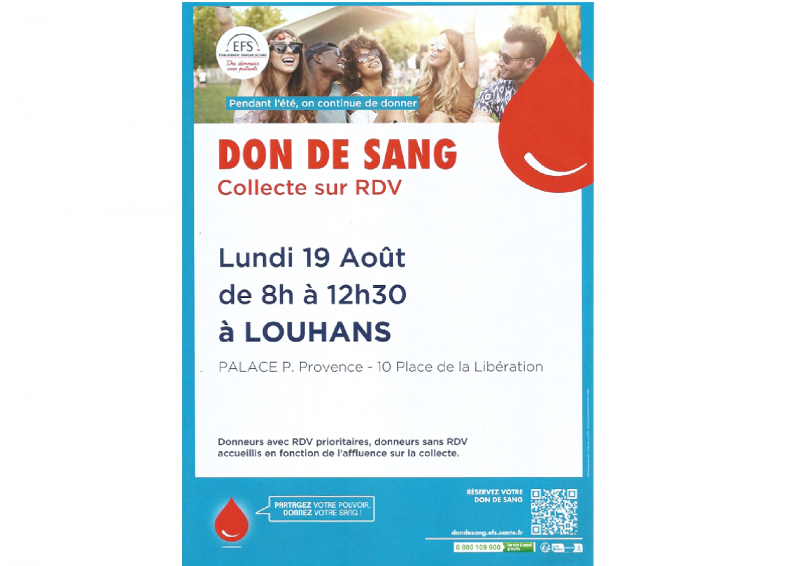 240819 Affiche collecte Louhans