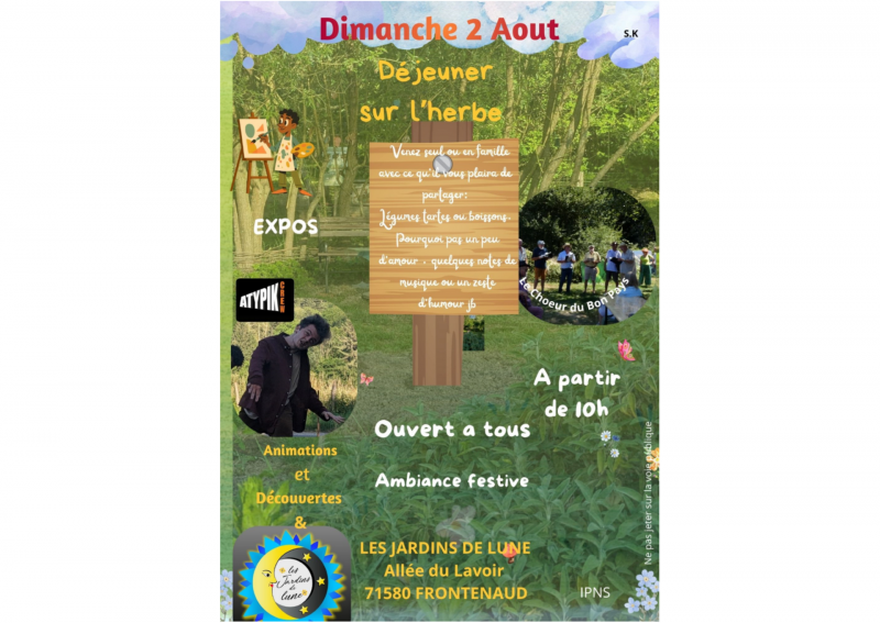 Déjeuner sur l’herbe - © Sophi Kassidy Déjeuner sur l’herbe
